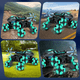 thumbnail image 5 of Tanque Rc 6wd Con Lanzador De Balas Y Control Remoto Niños, NEGRO/AZUL VERDE, 5 of 5