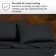 thumbnail image 5 of Juego de Fundas de Almohada Bare Home Cierre Tipo Sobre Colección Premium 1800 Color Negro Tamaño King 20 x 36 2 Unidades, 5 of 6