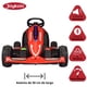 thumbnail image 3 of Montable Electrico Go Kart para Niños Largo Ajustable Luz 12v - Rojo, 3 of 8