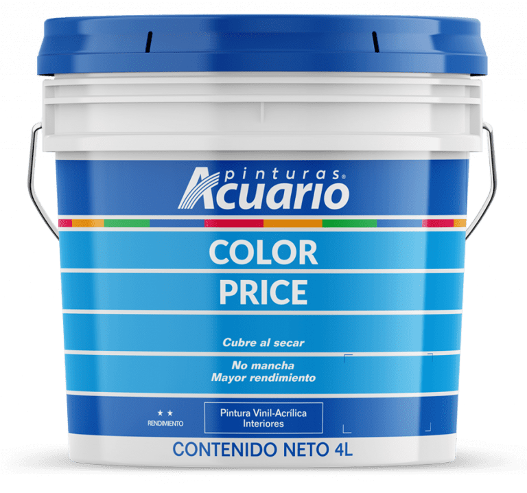 Pintura Vinil Acrílica Acuario Color Price 4 Lts Turquesa | Bodega Aurrera