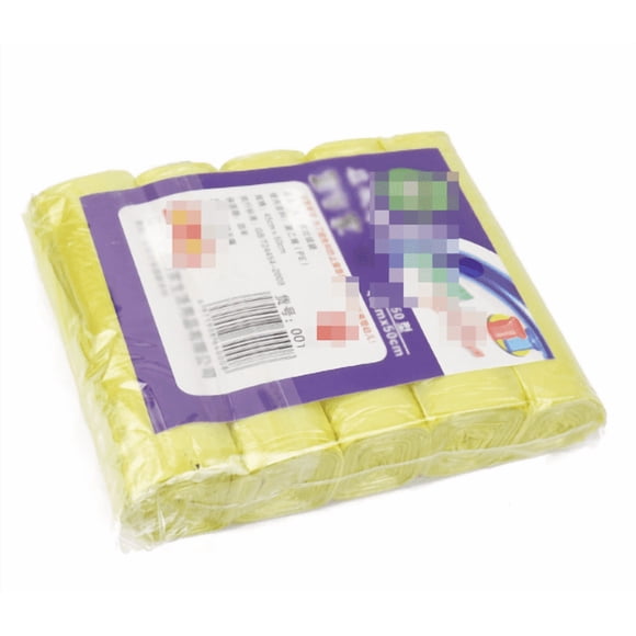 5 Rolls Strong Trash Bags Colorful Clear Garbage Bags Bathroom Trash Can Bin Liners Small Plastic Bags For Home Office Kitchen Multicolor