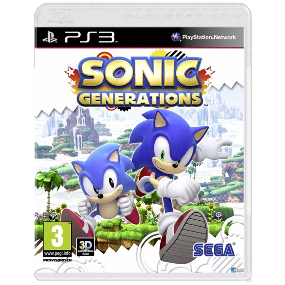 VIDEOJUEGO PS3 Sonic Generations PLAY STATION 3 FORMATO FISICO
