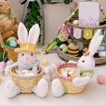 thumbnail image 4 of de Dulces de Pascua, Canasta de Pascua de Conejito, Canasta de Almacenamiento de Dulces de Pascua, Caja de Regalo para Decoración de Mesa, Regalo de Pascua,A, 4 of 5