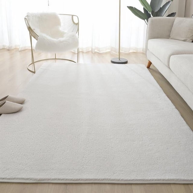 Amzcrzy Funda Nórdica, Sábana, Funda De Almohada De Satén, Alfombra Europea De Color Sólido, Tapete Para Mesa De Centro De Sala De Estar, Alfombra De Noche Completamente Cubierta, Alfombra Gruesa Lav