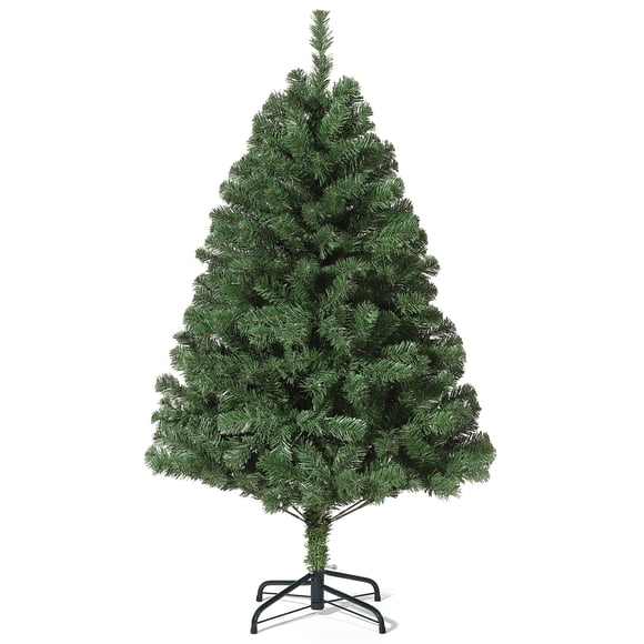 Árbol de Navidad Artificial de 6 Pies – Incluye Base – Ramas y Hojas Completas – Fácil Montaje – Decoración para Hogar, Oficina y Fiestas – Verde
