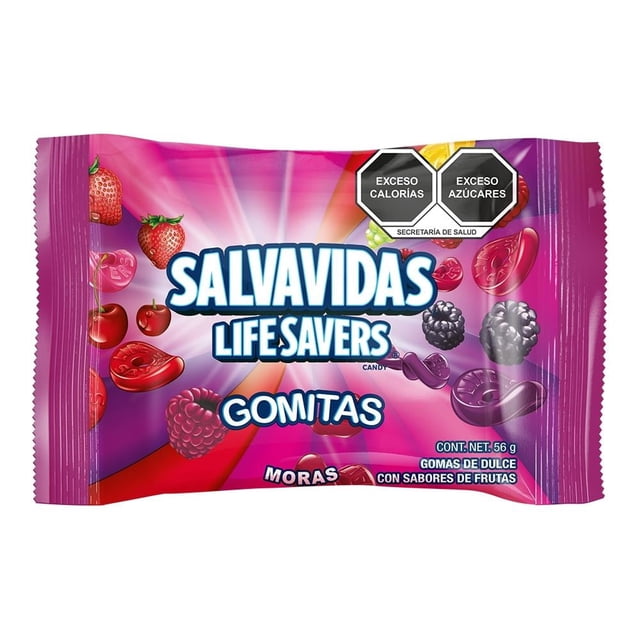 Gomitas Life Savers salvavidas moras 56 g