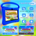 thumbnail image 3 of Veidoo Tableta de aprendizaje Android de 7 pulgadas para niños, 2GB de RAM + 32GB de almacenamiento, función de control parental, tableta para bebé con funda de silicona (Azul Oscuro), 3 of 6