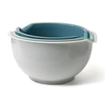 thumbnail image 4 of 3 Pcs Kitchen Creative Mixing Bowls, Multi-purpose Plastic Mixing Bowl for Salad, 4 of 5