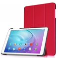 thumbnail image 3 of Funda para Huawei MediaPad M5 Lite - Funda delgada y ligera con soporte inteligente rojo, 3 of 8