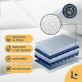 thumbnail image 2 of Cubrecolchón Laila Suave Cubrecolchon Antiacaros Cloud Sleep Individual, 2 of 3