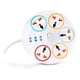 thumbnail image 1 of Multicontacto Circular Multiusos 5 Contactos + 3 Puertos USB, 1 of 3