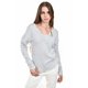 thumbnail image 1 of Sueter con ribete en contraste Roman Fashion /Juvenil, 272011 (Gris) gris M, 1 of 6