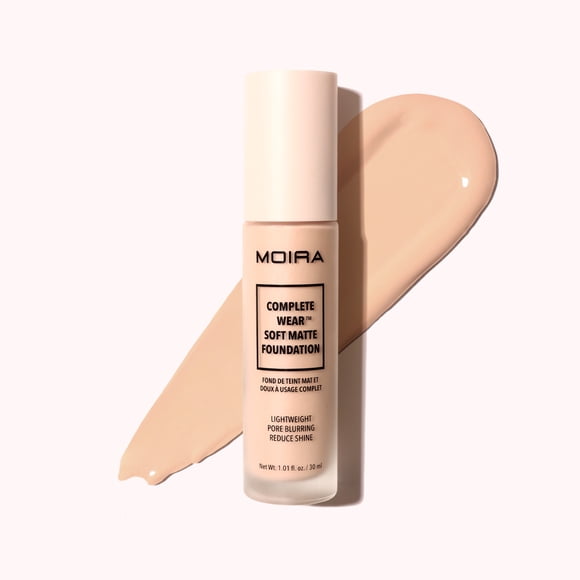 Base de Maquillaje Moira Cosmetics Complete Wear Cobertura Media a Alta Tono 200 30 ml