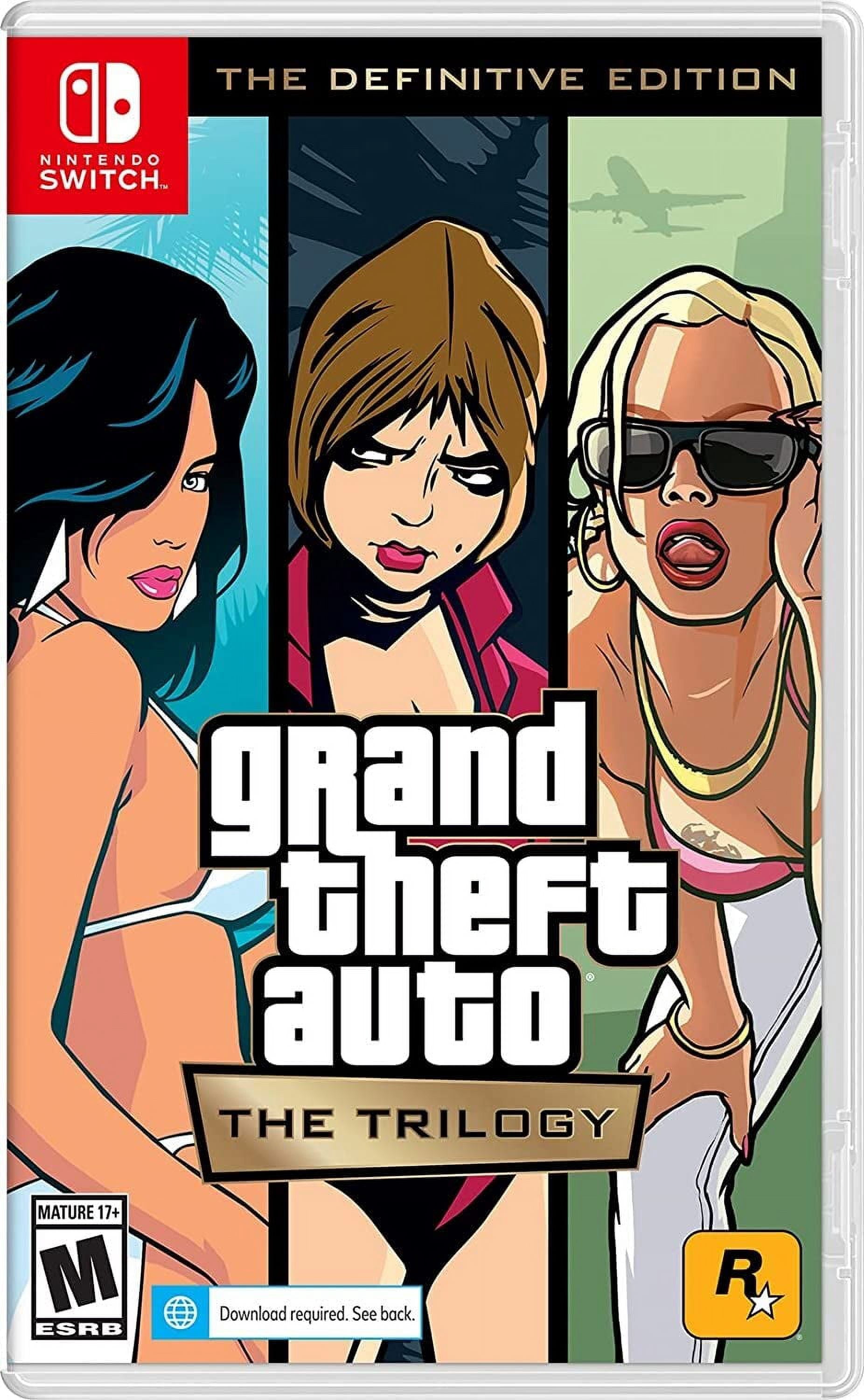 Grand Theft Auto: The Trilogy - The Definitive Edition - Nintendo Switch Nintendo Switch