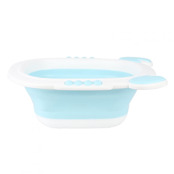 Lavabo Pequeño, Lavabo Para Bebé Duradero De Alta Temperatura, Colgable, 12 Cm De Profundidad, Con Linda Forma De Cangrejo Para Limpiar Al Bebé