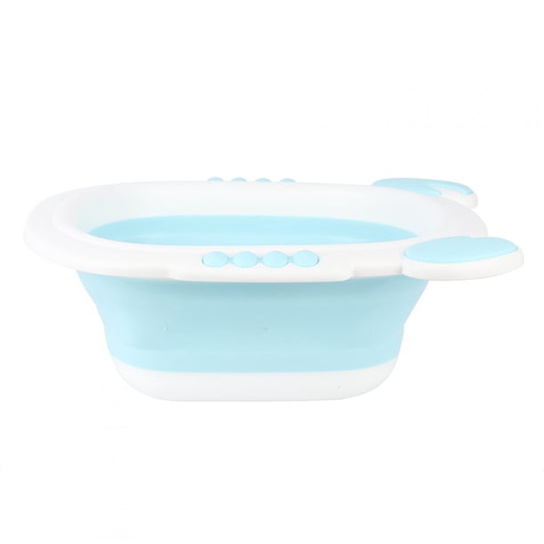 Lavabo Pequeño, Lavabo Para Bebé Duradero De Alta Temperatura, Colgable, 12 Cm De Profundidad, Con Linda Forma De Cangrejo Para Limpiar Al Bebé