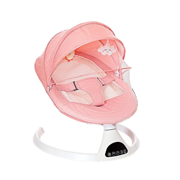 Silla Mecedora Para Bebé Rosa COKIBÚ MECE-2RS