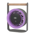 thumbnail image 1 of Ventilador de escritorio con control remoto de 100 velocidades | Ventilador de mesa compacto y portátil con indicador de batería digital | Ventilador silencioso y de bajo consumo, recargable, 1 of 5