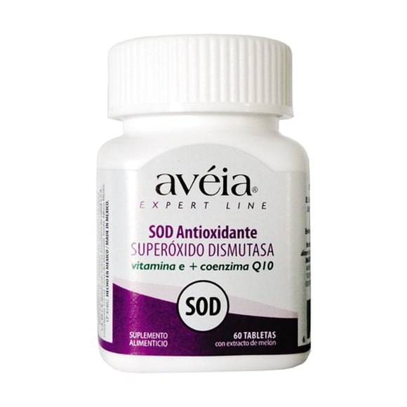 Suplemento Antioxidante Avéia Tabletas SOD para Estrés
