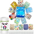 thumbnail image 4 of Pañales de Tela Ecológicos Reutilizables para Bebés Ecobaby Original Estampado, 4 of 9
