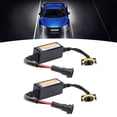 thumbnail image 4 of Resistencia 2 Uds Decodificador De Faros LED Arnés Antiparpadeo Resistencia De Error Condensador Cancelador Decodificador Canbus Para Vehículo Con Conector H8 H9 H11 Faro, 4 of 7