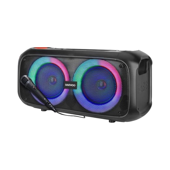 Bocina Inalámbrica Bluetooth Daewoo Megabox Tws DW1988 Negra