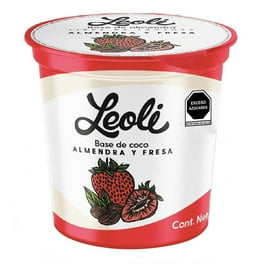 Alternativa de yogurt Leoli almendra y fresa 150 g