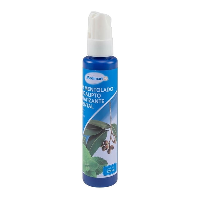 Aromatizante ambiental Medimart en spray mentolado de eucalipto 125 ml