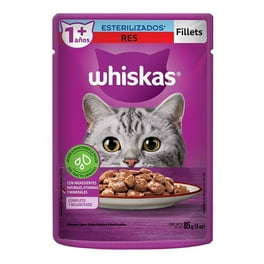 Alimento para Gato Whiskas Adultos Esterilizados Fillets Res 85 g