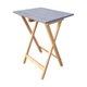 thumbnail image 1 of Mesa Plegable Rectangular Hogare Gris/Aile, 1 of 4