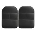 thumbnail image 1 of Protector de asiento trasero para coche, de piel sintética, impermeable, alfombrilla protectora para el asiento delantero, organizador de almacenamiento con bolsillos grandes, accesorios para coche., 1 of 8