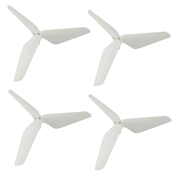 2 Pares Hélice de Plásticos CW CCW 3 Hoja de Ajuste X5C X5A X5SC X5SW X5HW XH5C X5C-1 DIY Reemplazos Blanco