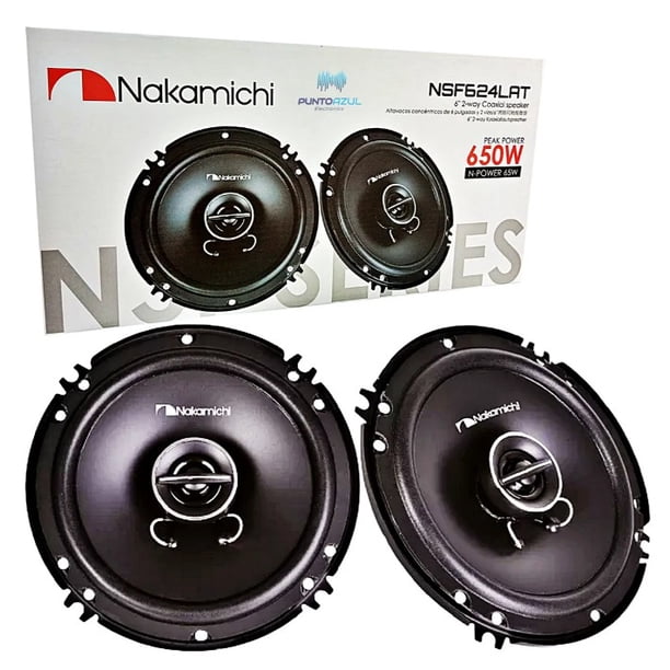 Bocinas 6.5 Pulgadas Nakamichi Nsf624lat 2vias