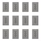 thumbnail image 1 of Placa Con 3 Contactos Lucek Flat Pack 12 BF08-B plateado, 1 of 4