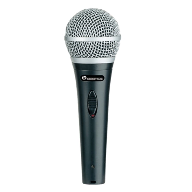 Micrófono PRO-58 Soundtrack Para Vocalista Alámbrico SOUNDTRACK Alta Sensibilidad Metálico