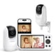 thumbnail image 1 of Momcozy Monitor Inteligente para Bebé con 2 Cámaras - Pantalla Dividida de 5" 1080P, Visión Nocturna Clara, Audio Bidireccional, Batería de 5000mAh, Conexión WiFi, BM04, 1 of 8