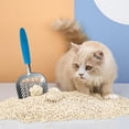 thumbnail image 5 of Apmemiss Clearance Cat Litter Scoop, Sturdy Litter Cleaner Corner Shovel, Stainless Steel Mesh Litter Shovel, Easy to Clean Reptile Terrarium Sand Waste, Beach Shovel, 5 of 5