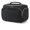 thumbnail image 1 of Cosmetiquera Neceser Organizador De Viaje Portátil Bolsas Xtellar Color Negro, 1 of 3