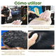 thumbnail image 3 of Shampoo Cubre Canas Natural Tinte Retoque Cabello 500ml Negro, 3 of 7