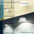 thumbnail image 4 of Xihbxyly Farola Solar, Iluminación Exterior Impermeable Ip65, Foco Led con Sensor de Movimiento, Ahorro de Energía, Montaje Ajustable, Iluminación para Jardín, Patio y Vallas, Tamaño 13,3 X 12,7 X 6,, 4 of 7