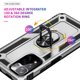 thumbnail image 4 of Funda de teléfono para Xiaomi Redmi Note 11 Pro Plus Global de Uso Rudo Shockproof + Cristal 9D, 4 of 5