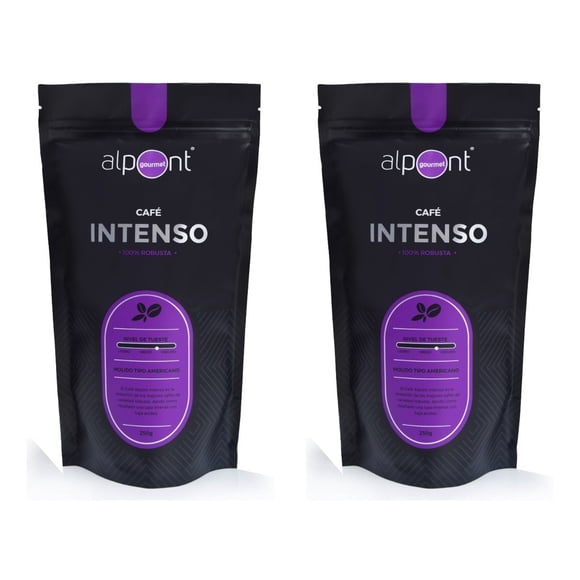 Alpont Gourmet Café Intenso 250 Gramos 2 Piezas