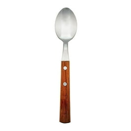 Cuchara de Acero Dynami con Mango de Madera