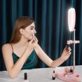 thumbnail image 1 of Aro de Luz Led con Luz para Teléfono, Soporte, Plegable, Extensible y Portátil. Luz de Escritorio para Selfies con Forma de Corazón para Selfies, Transmisiones En Vivo y Maquillaje., 1 of 7
