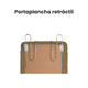 thumbnail image 4 of Burro de Planchar Handy Bronze 110 x 33 cm Tabla Resistente Plegable Ajustable Acero Maxima Hogar, 4 of 4