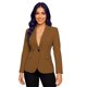 thumbnail image 1 of Saco clásico de Mujer Elegancia y Estilo Camel Chica, 1 of 3