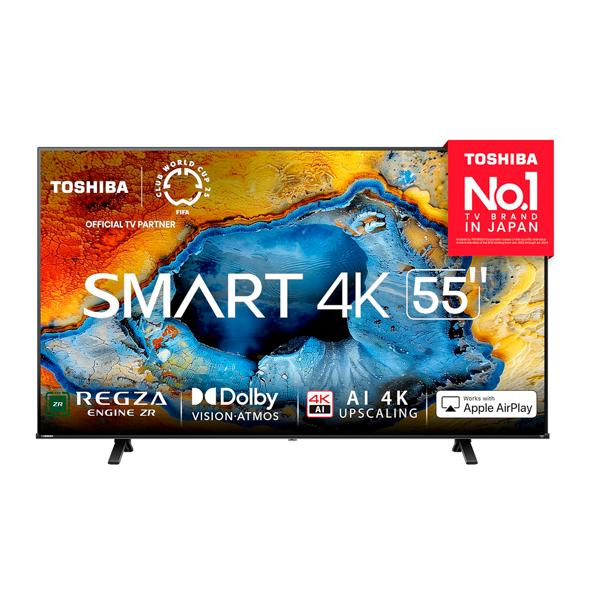 TELEVISOR MARCA TOSHIBA MODELO 55C350NM 4K