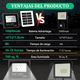 thumbnail image 2 of 2pz Lámpara Solar Exterior Con Reflectores Led Para Jardín Xtellar negro, 2 of 3