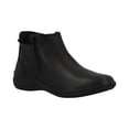 thumbnail image 1 of Botas Mujer Flexi Confort Piel Cierre Transipirable Resistente Ligera Ajustable Acojinada Comoda negro 24.5, 1 of 4
