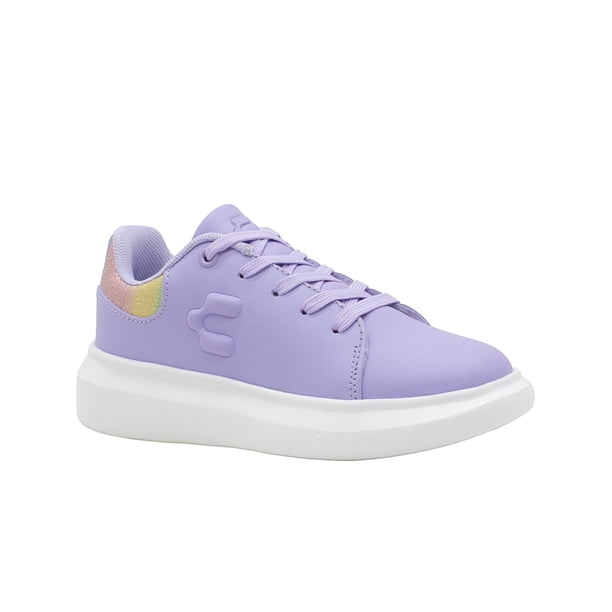 Tenis Charly Urbano Para Niña Moda Casuales Color Lila lila 19.5